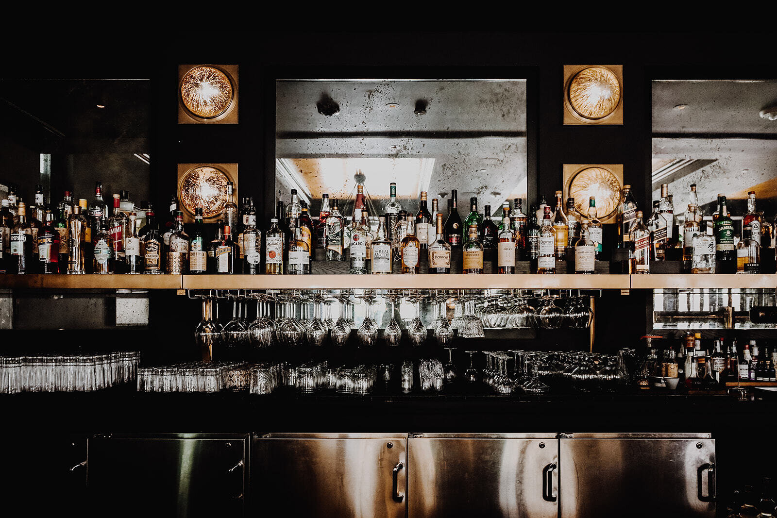 bar and bottles